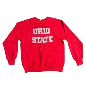 Vintage 80s Ohio state university Crewneck large
